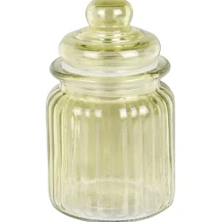 Bonbonnière colorée en verre