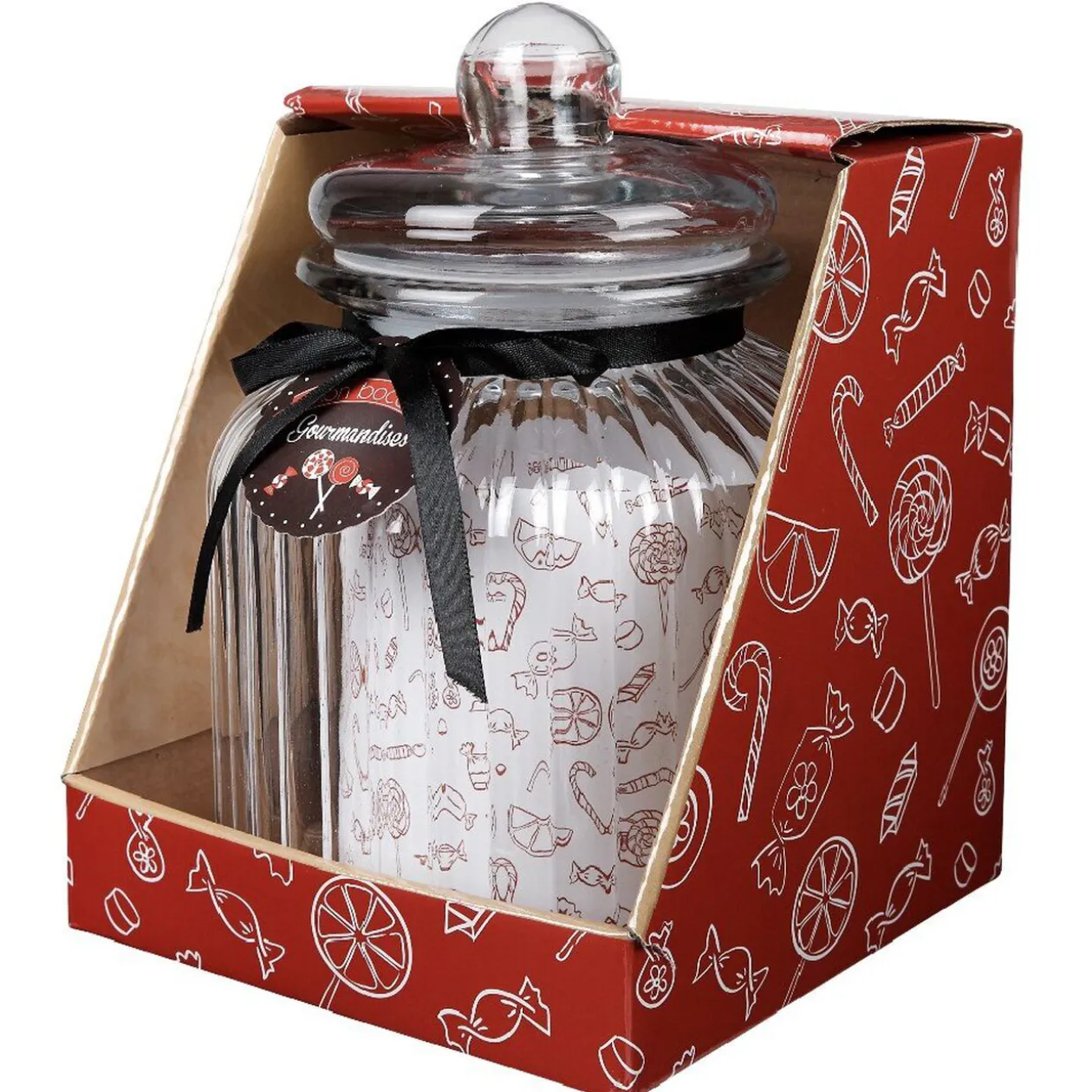 Bonbonnière en verre