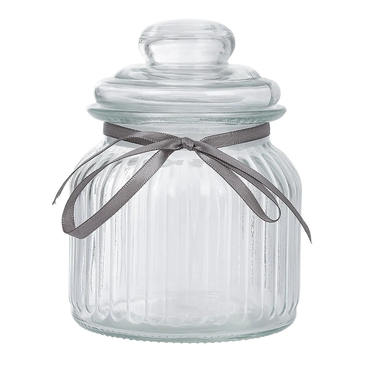 Bonbonnière en verre transparent 0,6L