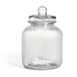 Bonbonnière en verre ø17,5xH27,5cm