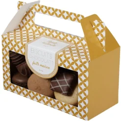 Boîte à biscuit en carton x3