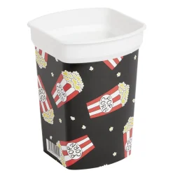 Boîte à pop corn 2L - 13,4x13,4xH18,4cm