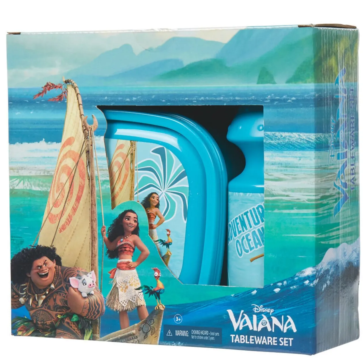 Boîte à sandwich et gourde Vaiana Disney