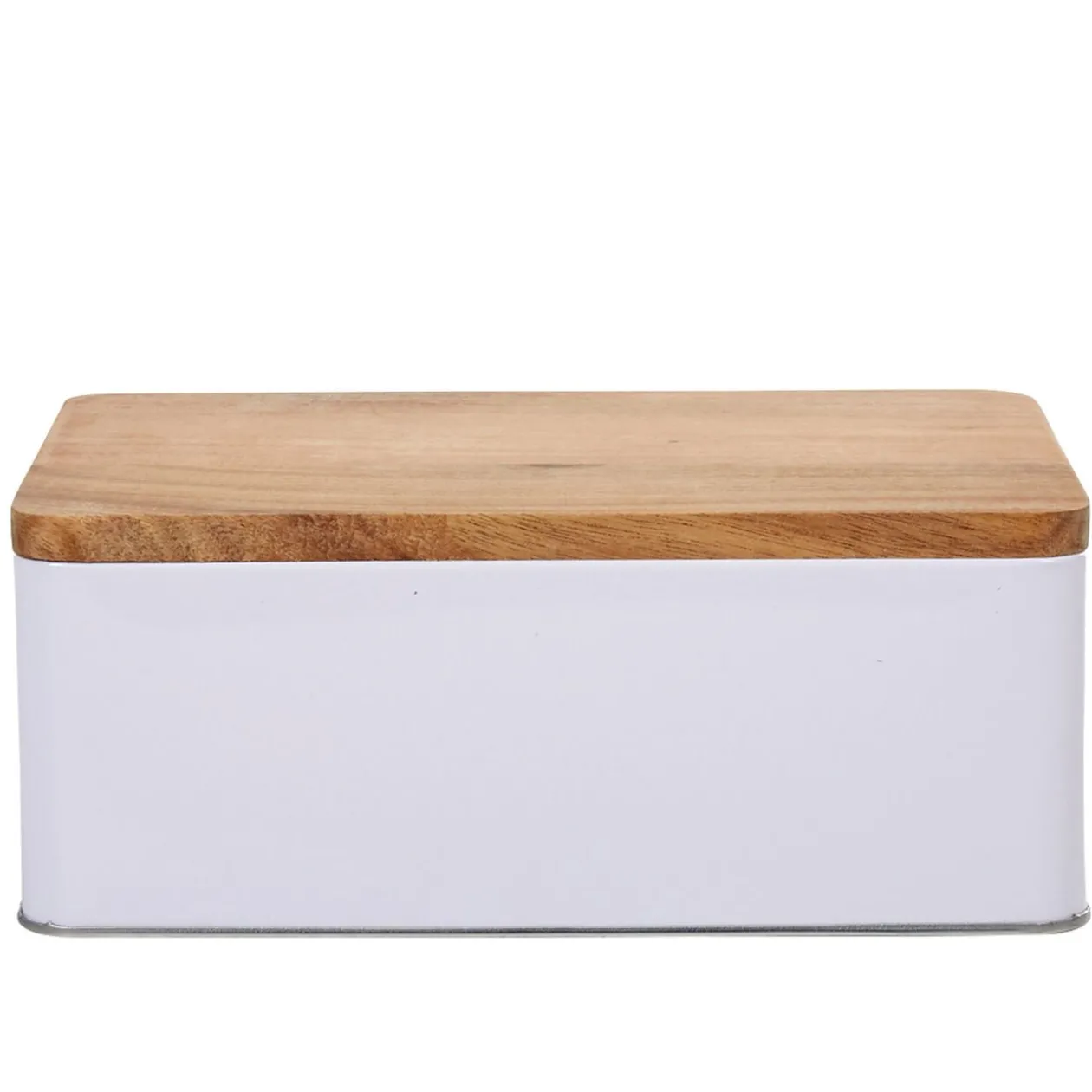 Boîte à sucre rectangulaire blanc naturel