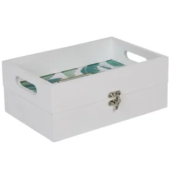 Boîte à thé plateau 2 en 1