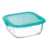 Boîte alimentaire carrée Keep n Box verre Luminarc 117 cl