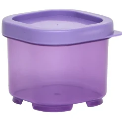 Boîte alimentaire colorée x4