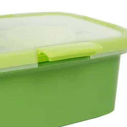 Boîte alimentaire curver rectangulaire verte 1,2 L