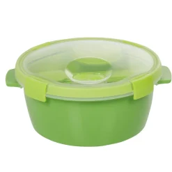 Boîte alimentaire curver ronde verte 1,6 L