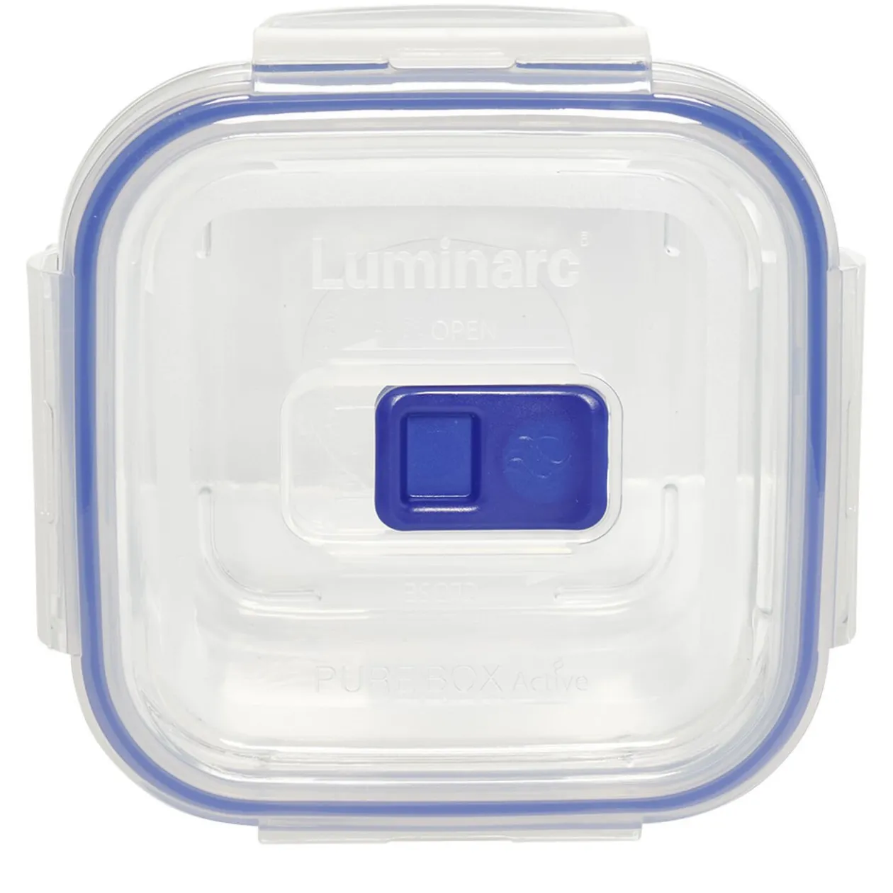 Boîte alimentaire en verre trempé transparent x3