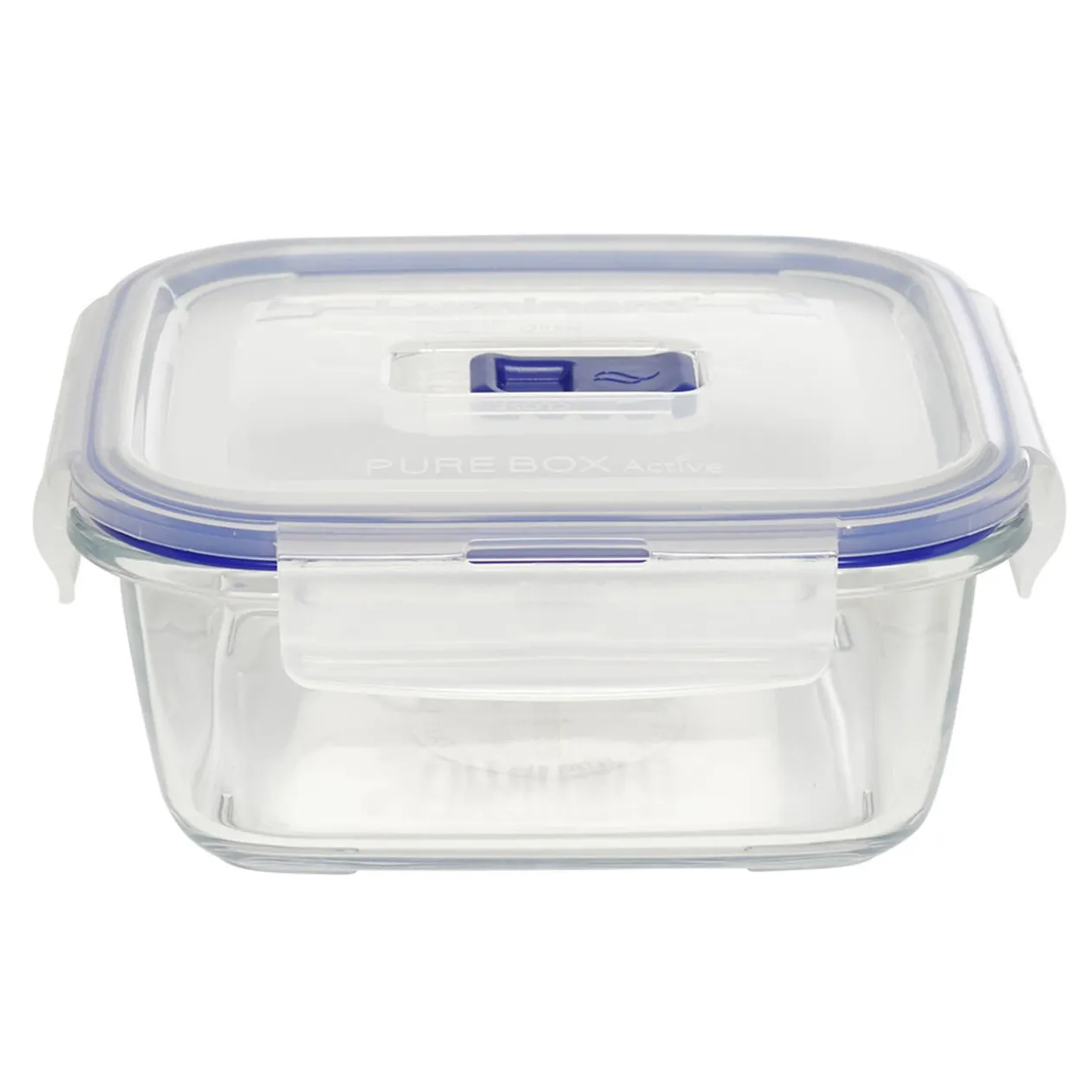 Boîte alimentaire en verre trempé transparent x3