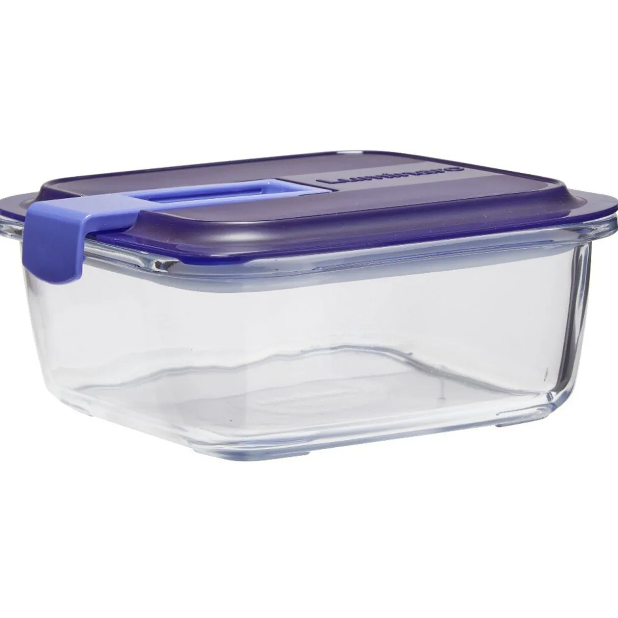 Boîte alimentaire Luminarc verre Easy Box transparent et vert 76 cl