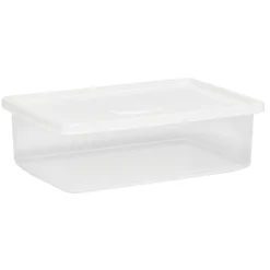 Boîte alimentaire rectangulaire polypropylène x3
