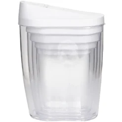 Boîte alimentaire transparente encastrable x5