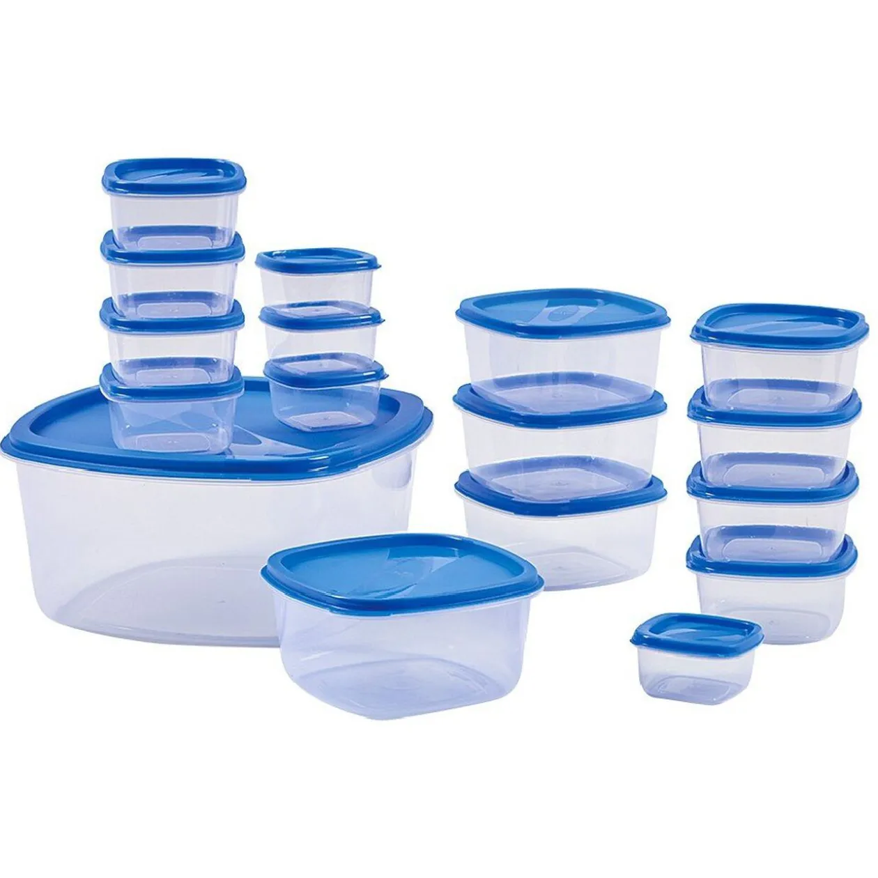 Boîte de conservation alimentaire en plastique x5