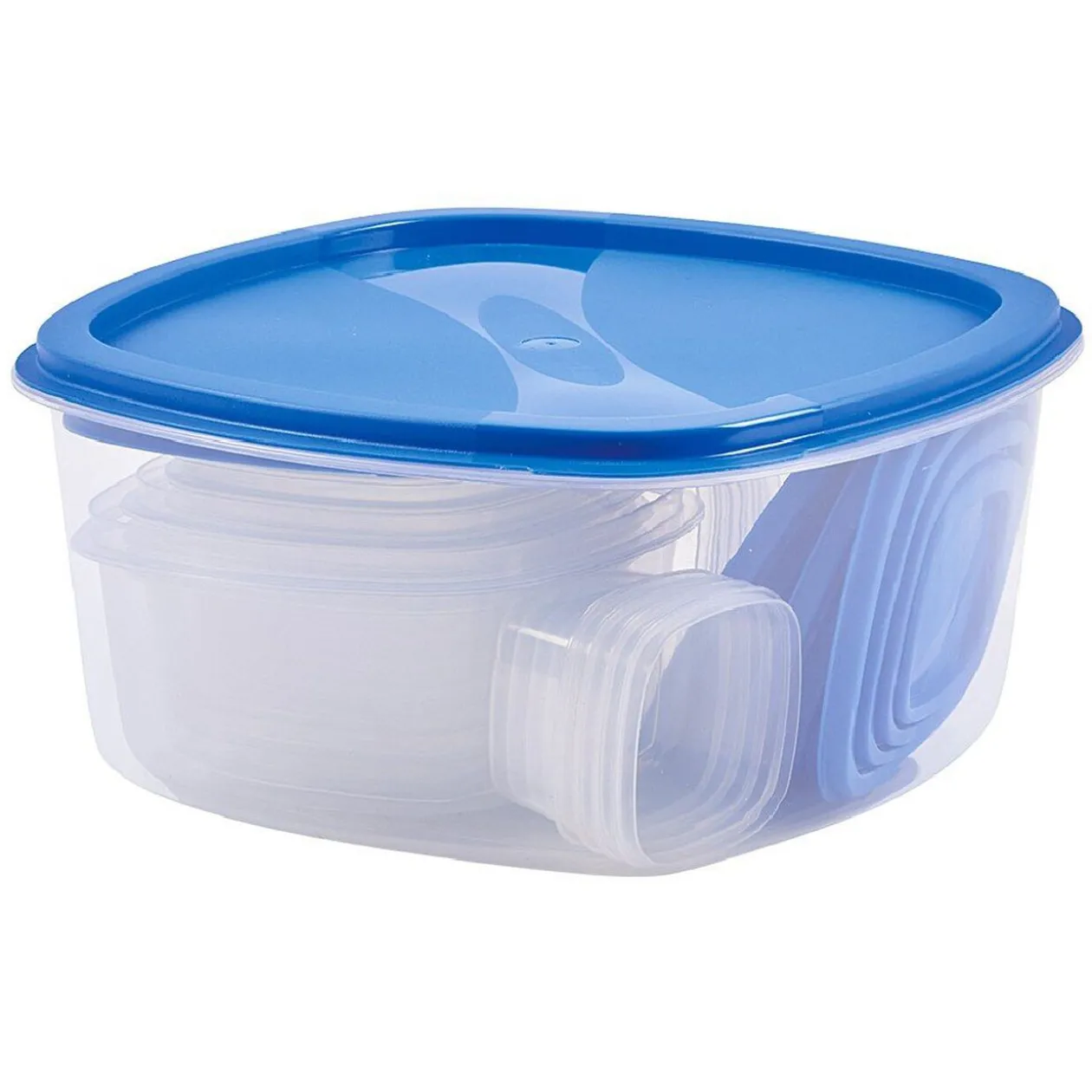 Boîte de conservation alimentaire en plastique x5