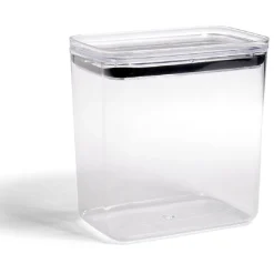 Boîte de conservation en plastique avec couvercle hermétique 2L