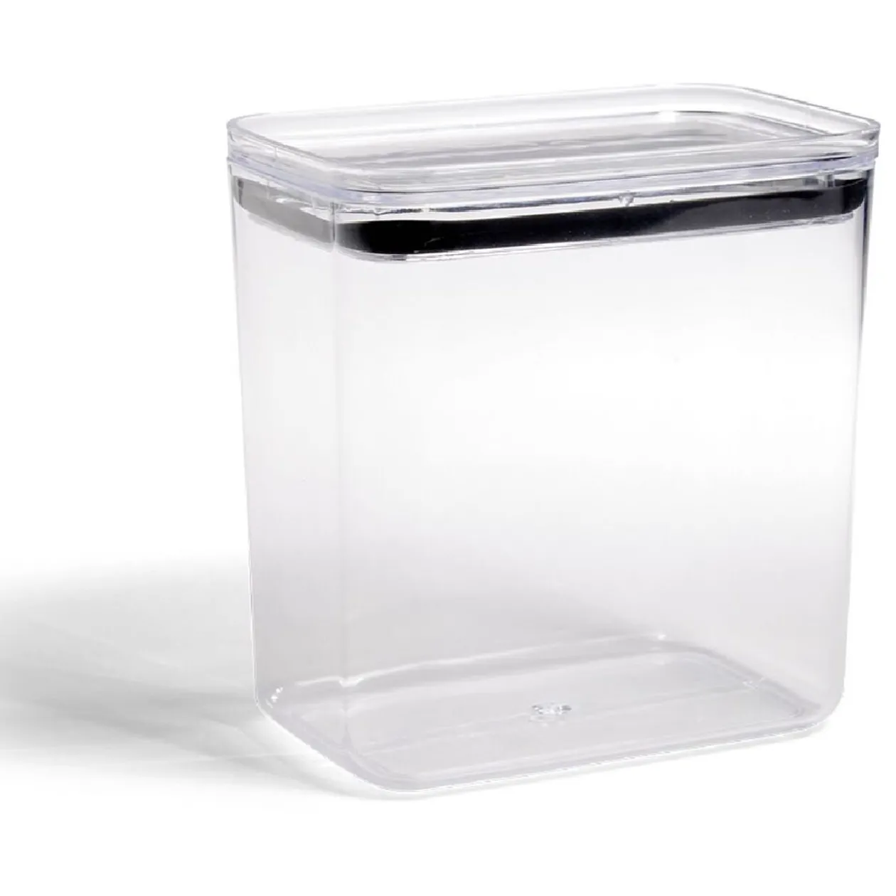 Boîte de conservation en plastique avec couvercle hermétique 2L