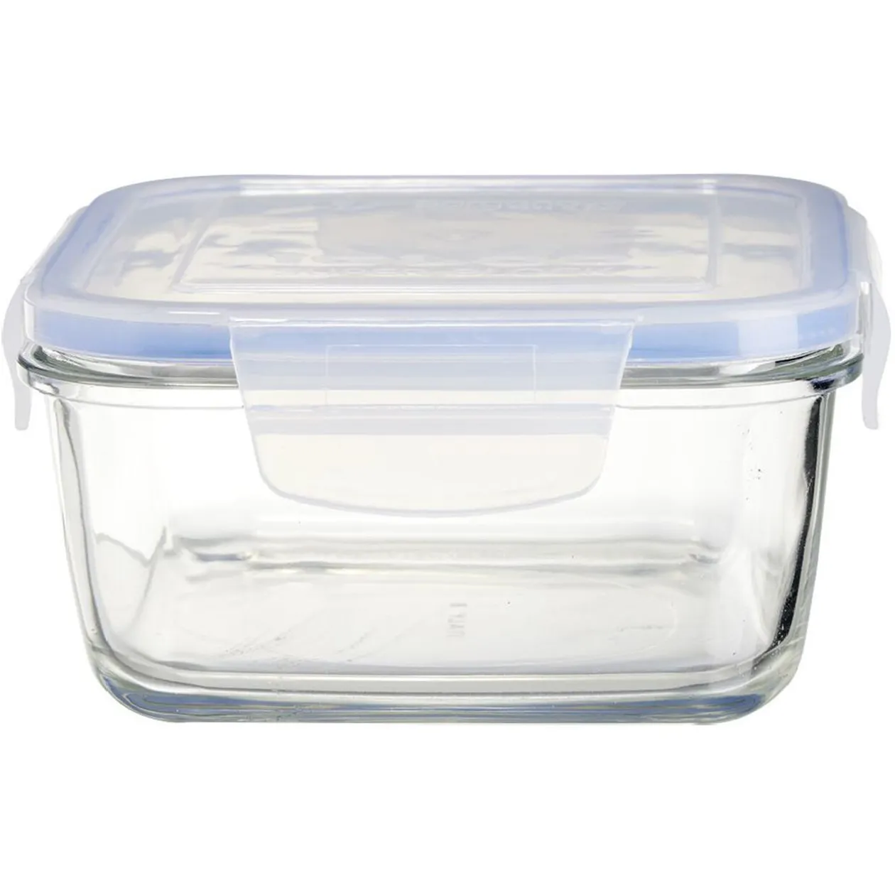 Boîte de conservation en verre hermétique L14,3xl14,3xH8,6 cm