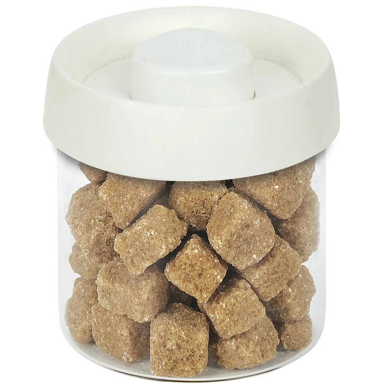 Boîte de conservation sous vide en verre couvercle plastique 450ml