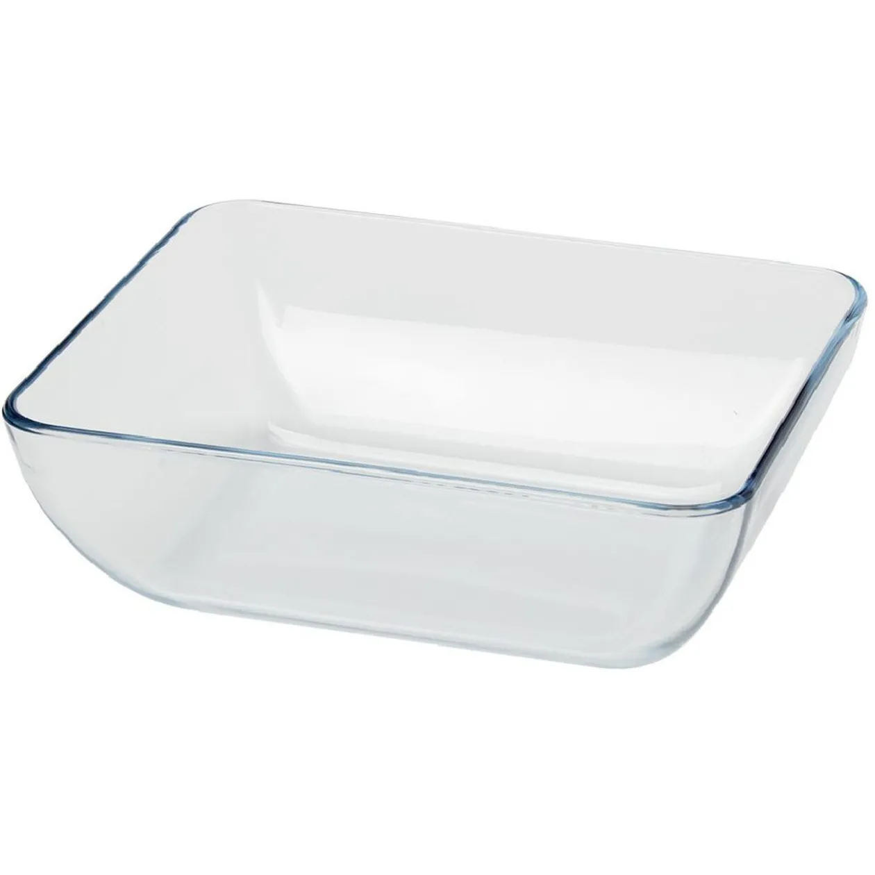 Boîte en verre avec couvercle plastique x3