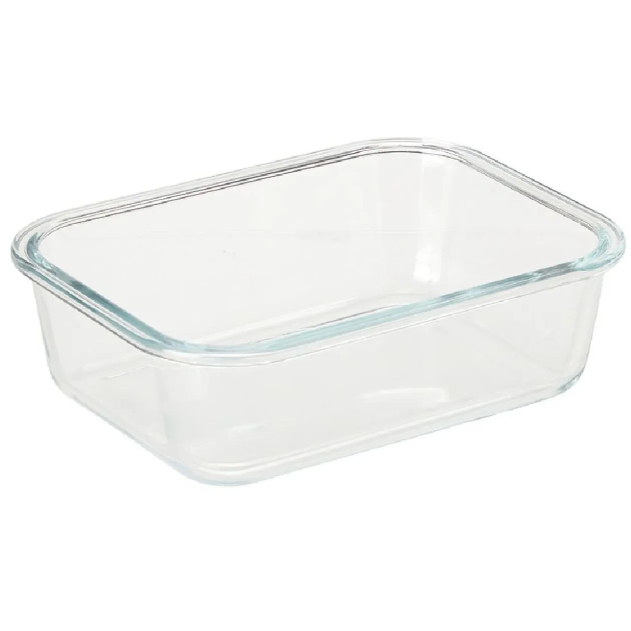 Boîte en verre et bambou 1 L