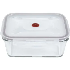 Boîte hermétique en verre avec couvercle 1,6L