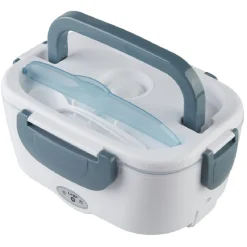 Boîte lunch chauffante 2 compartiments 1 cuillère