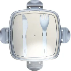 Boîte lunch 1L avec couverts et bloc réfrigérant