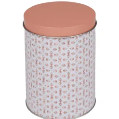 Boîte ronde en métal