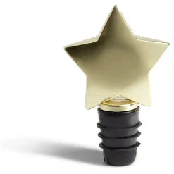 Bouchon design Noël doré - étoile ou sapin