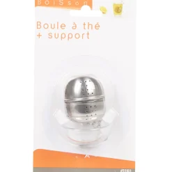 Boule à thé avec support