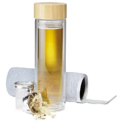 Bouteille à thé isotherme avec housse 330 ml