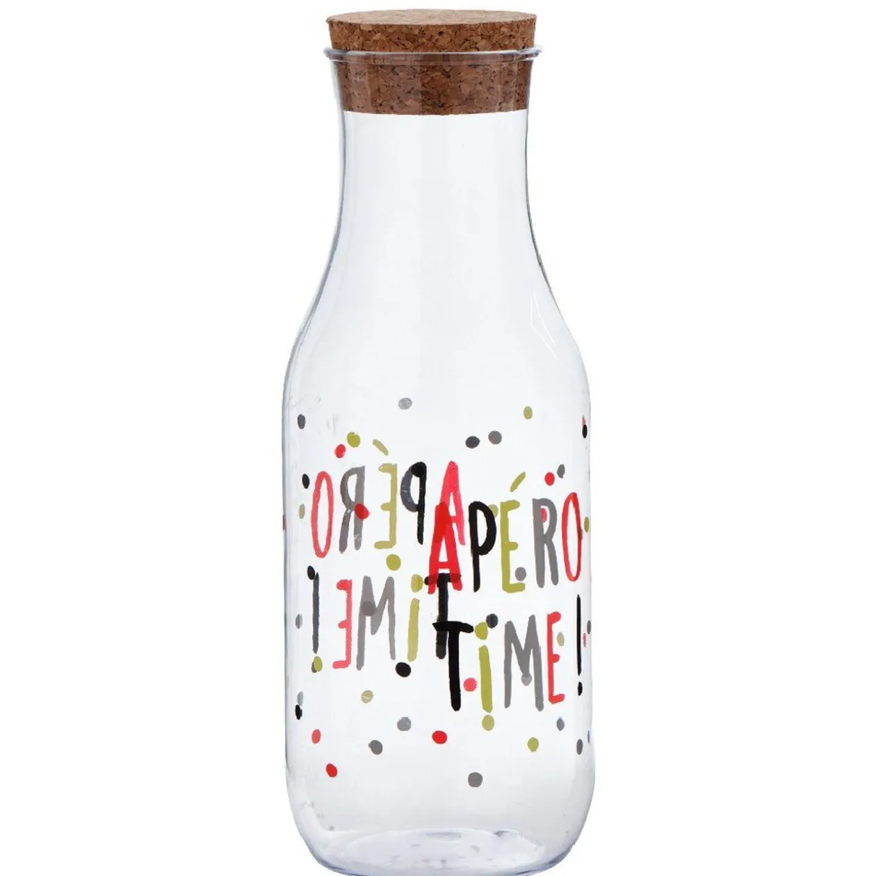 Bouteille apéro time + bouchon liège