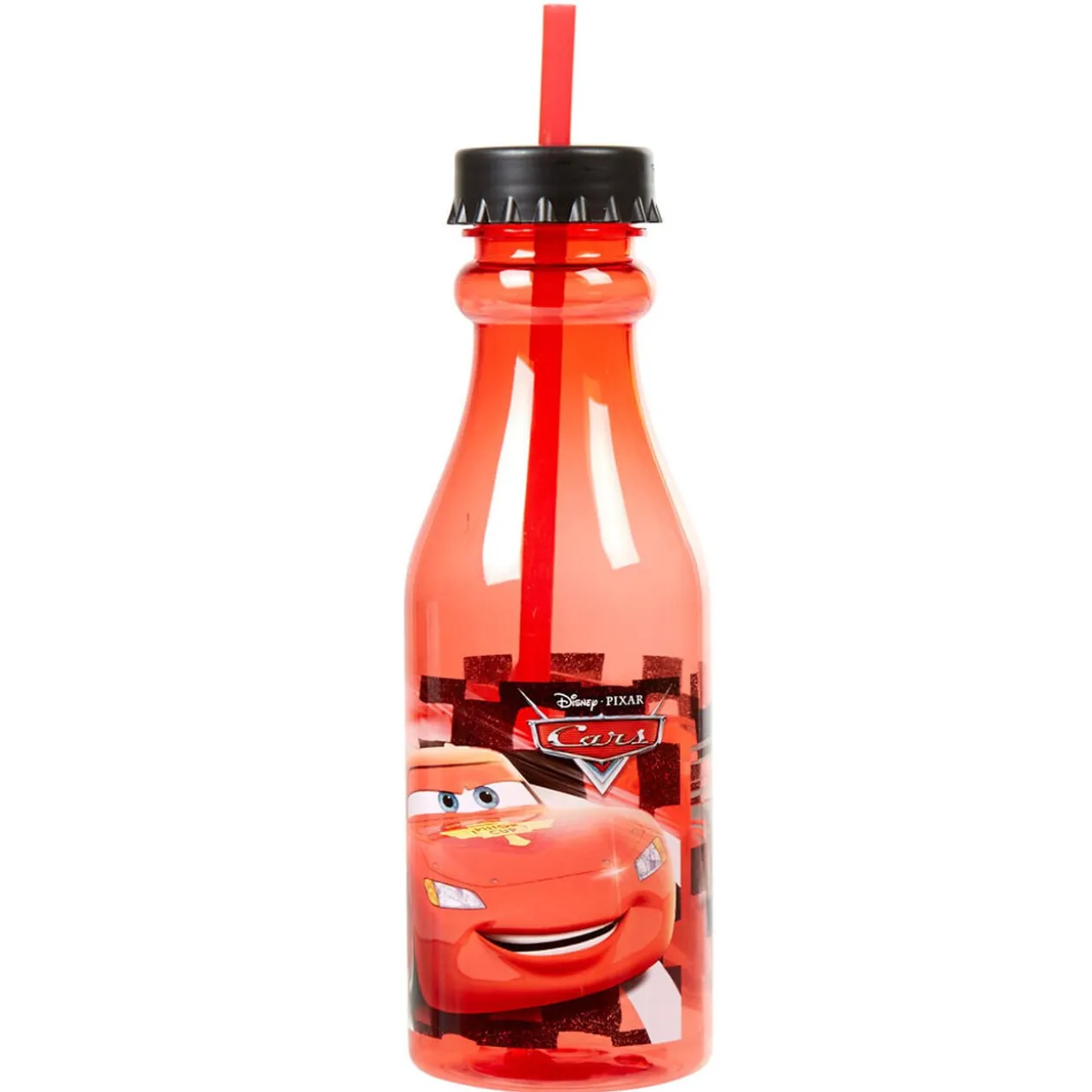 Bouteille avec paille Cars