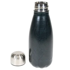 Bouteille en inox gris