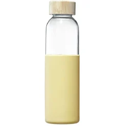 Bouteille en verre 500 ml avec protection silicone