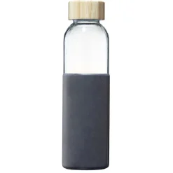 Bouteille en verre 500 ml avec protection silicone