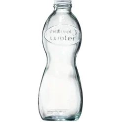 Bouteille en verre 1L avec bouchon à vis