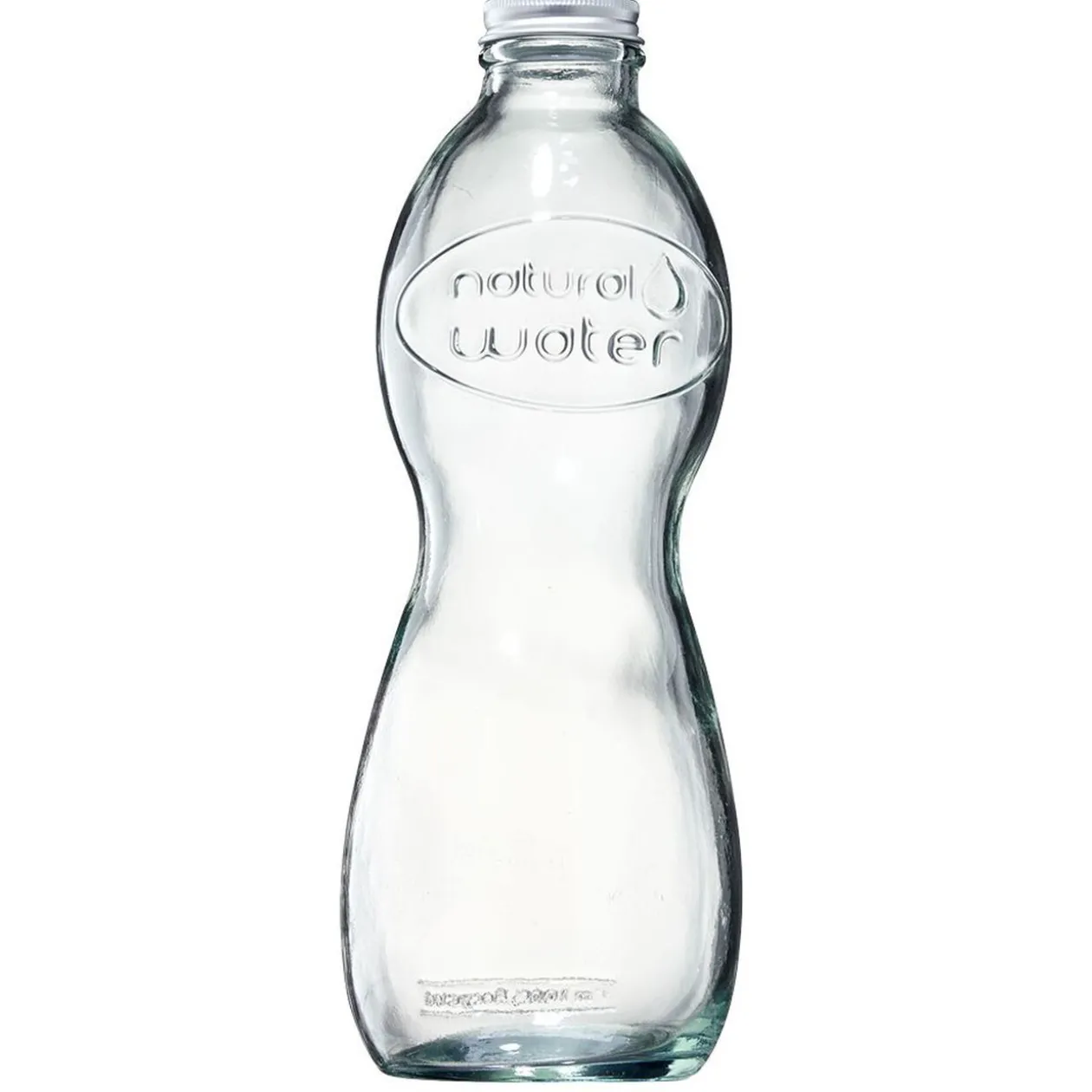 Bouteille en verre 1L avec bouchon à vis