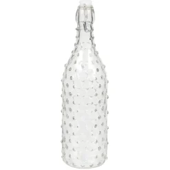 Bouteille en verre transparent 1 L