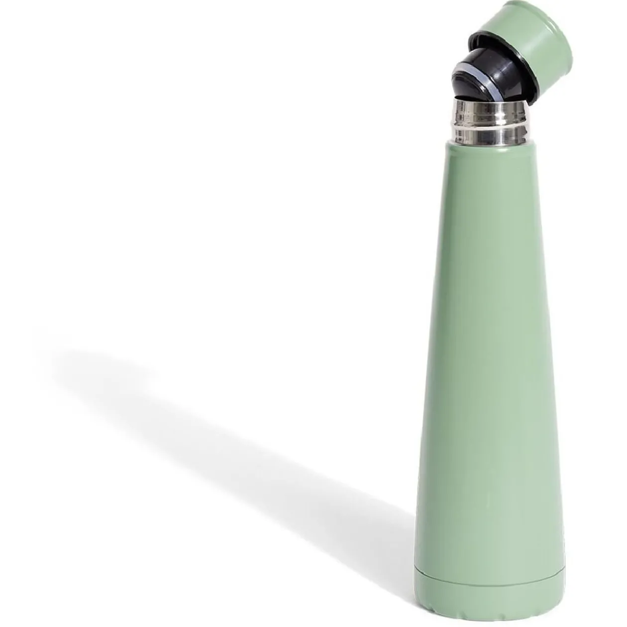 Bouteille isotherme en inox vert 400ml