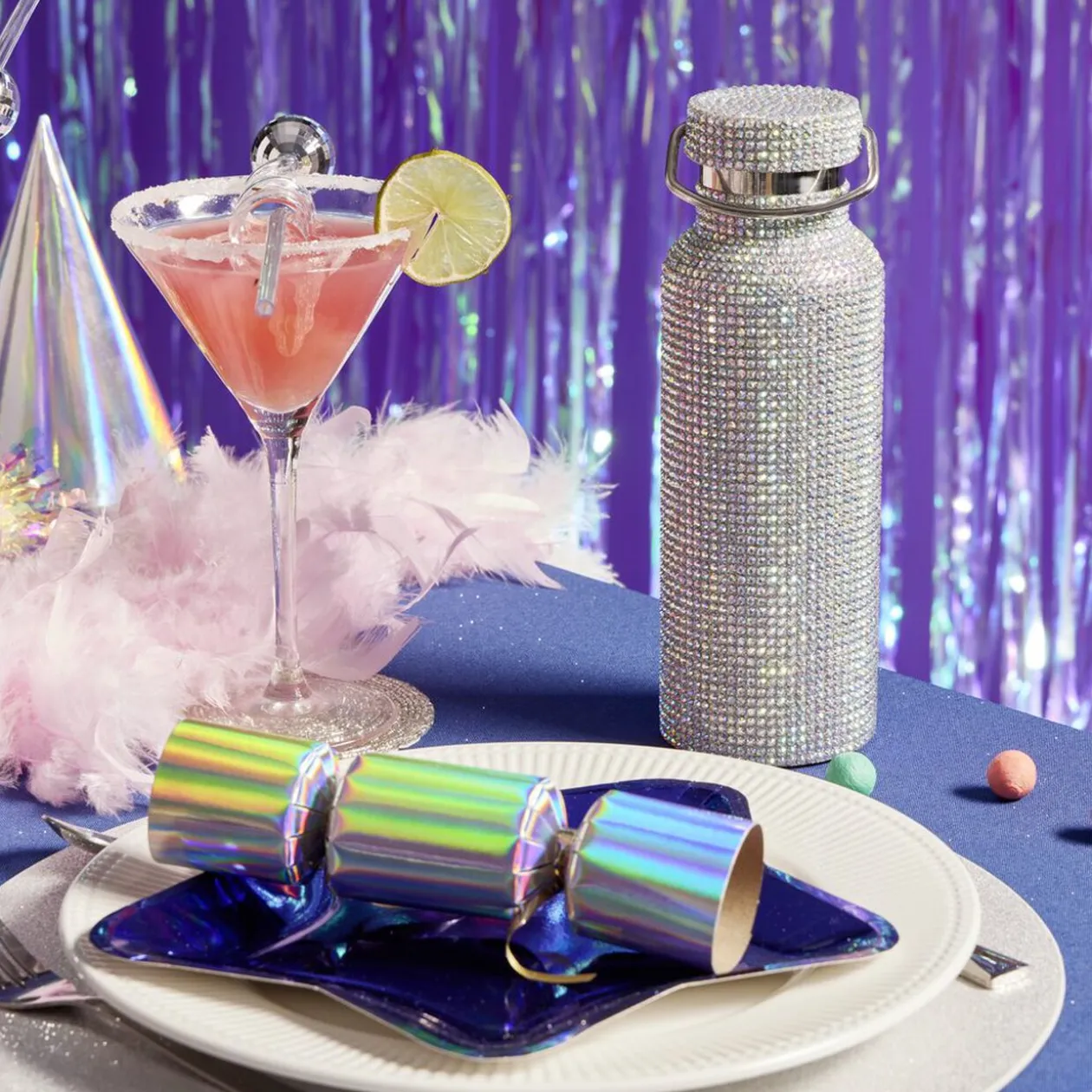 Bouteille isotherme strass inox 500ml