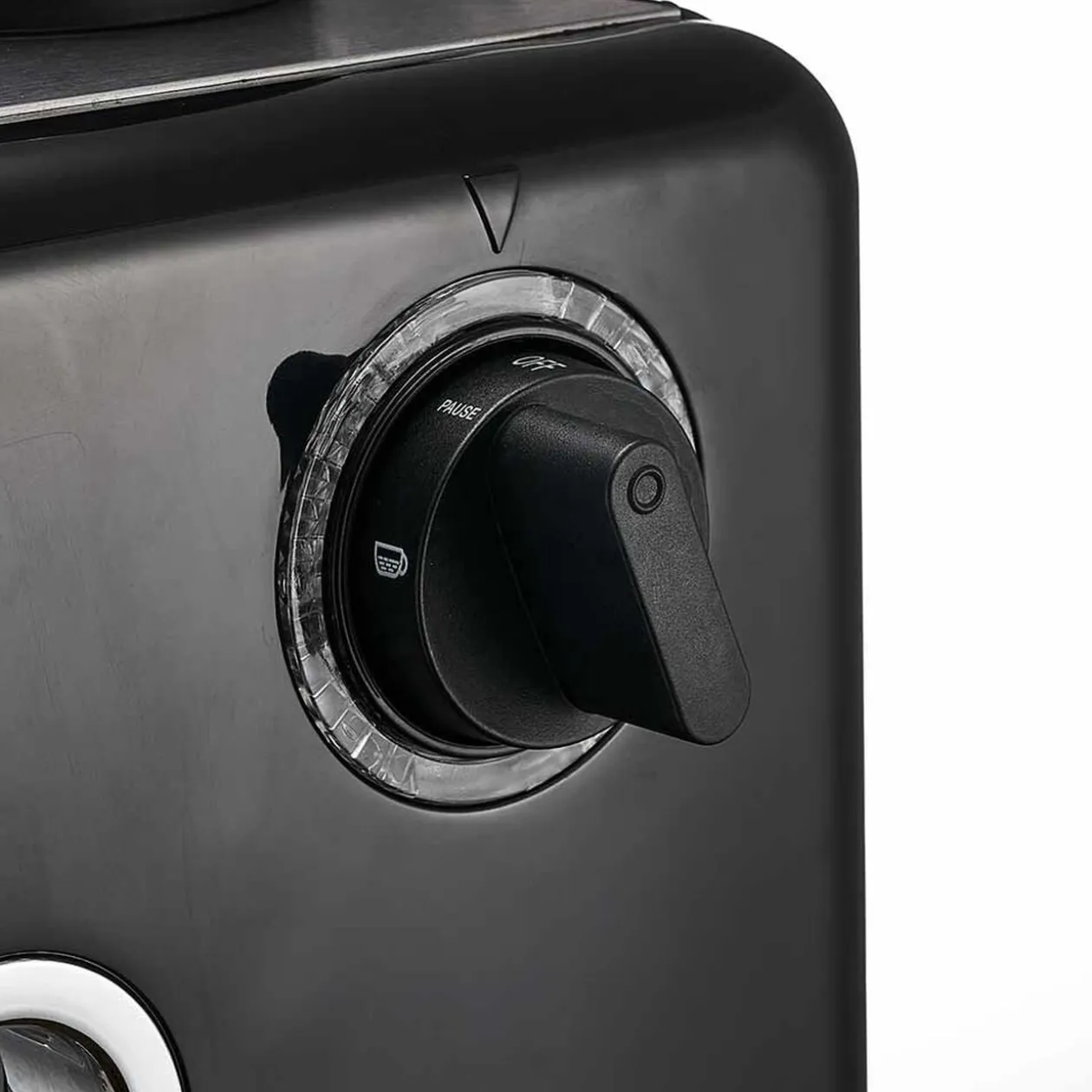 Cafetière expresso Homday noire pour café moulu 800 W