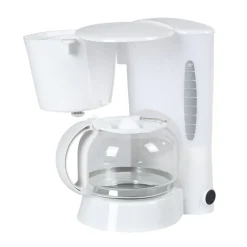 Cafetière électrique blanche Homday