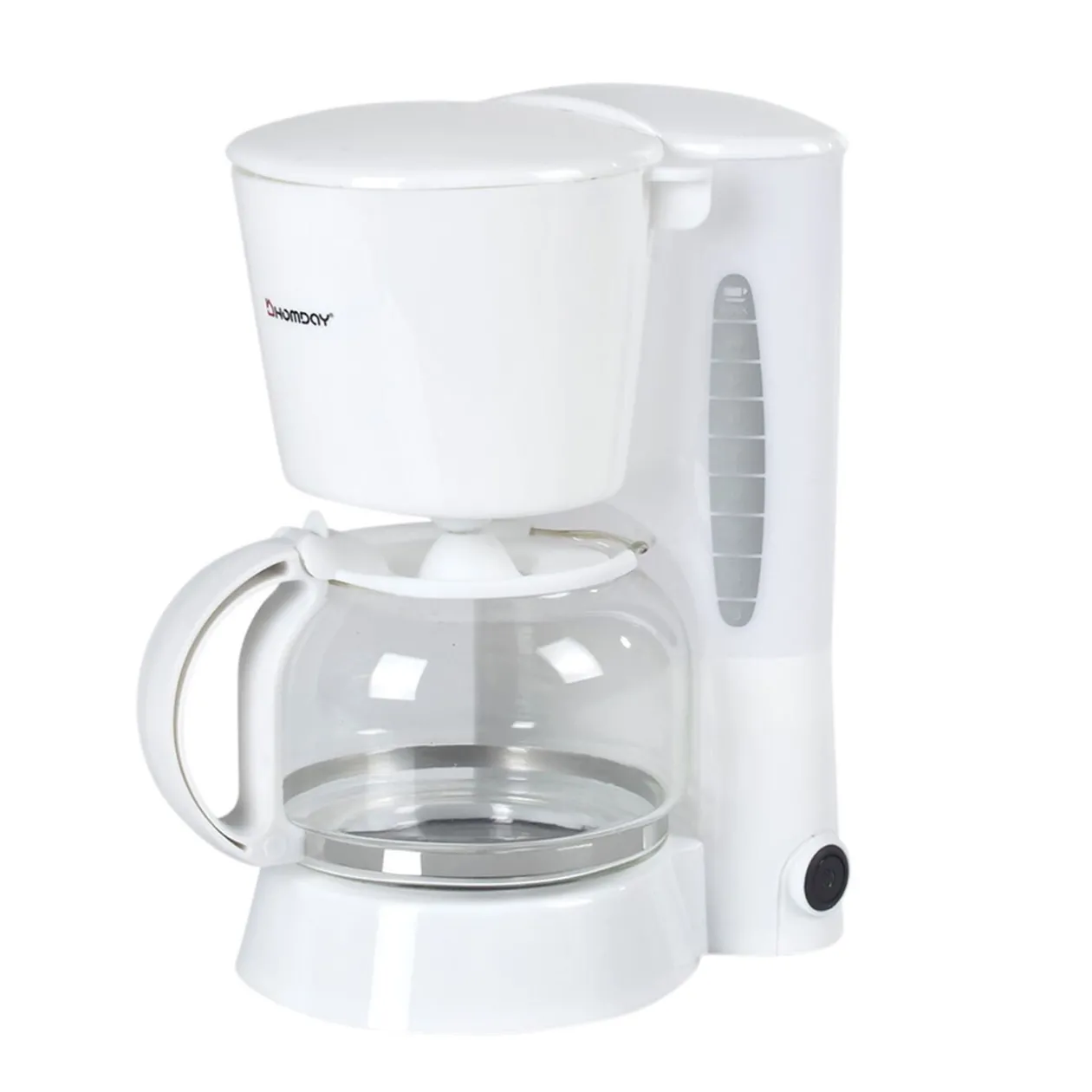 Cafetière électrique blanche Homday