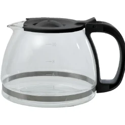 Cafetière électrique Homday noire 1,25 L