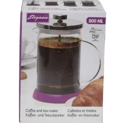Cafetière manuelle à piston 800 ml