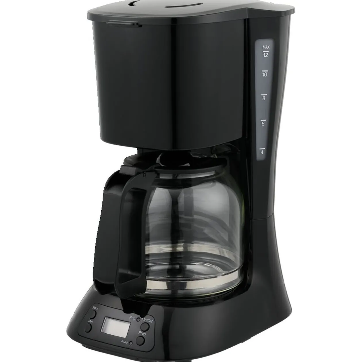 Cafetière programmable Homday noire 1,5L