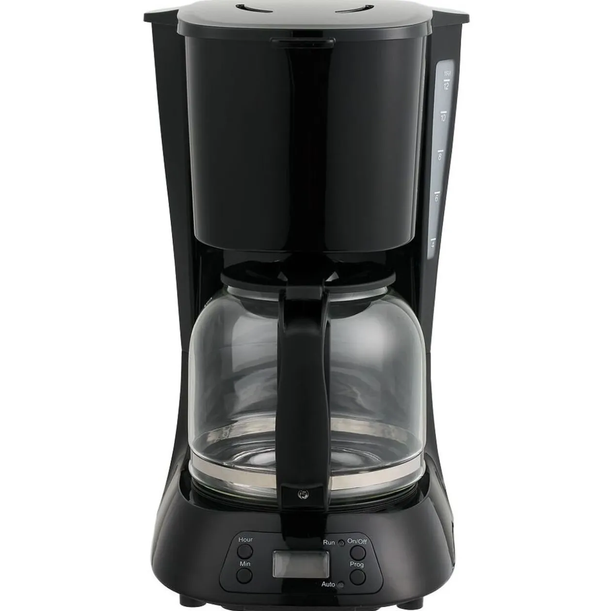 Cafetière programmable Homday noire 1,5L